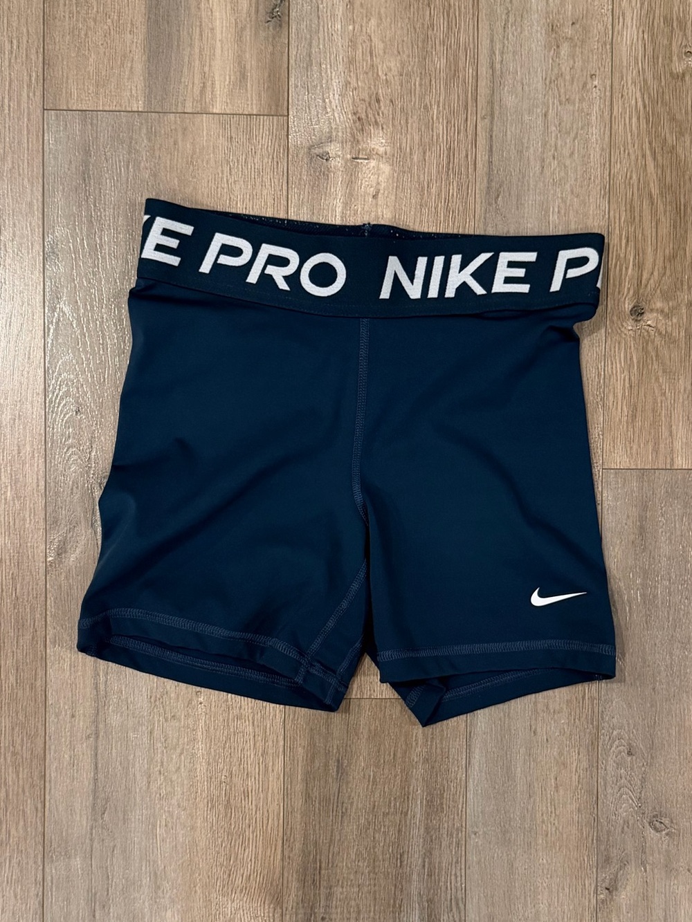 Nike Pro Blue Compression Shorts